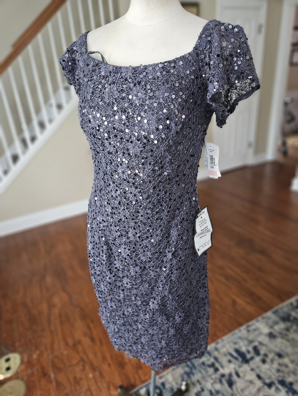 NWT! Nightway Sequin Formal Dress Size 10